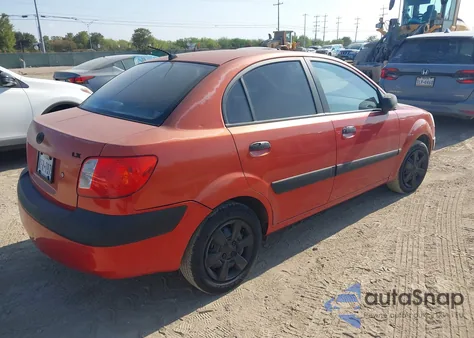 2007 Kia Rio Lx z USA, uszkodzony, nr VIN KNADE123576278090
